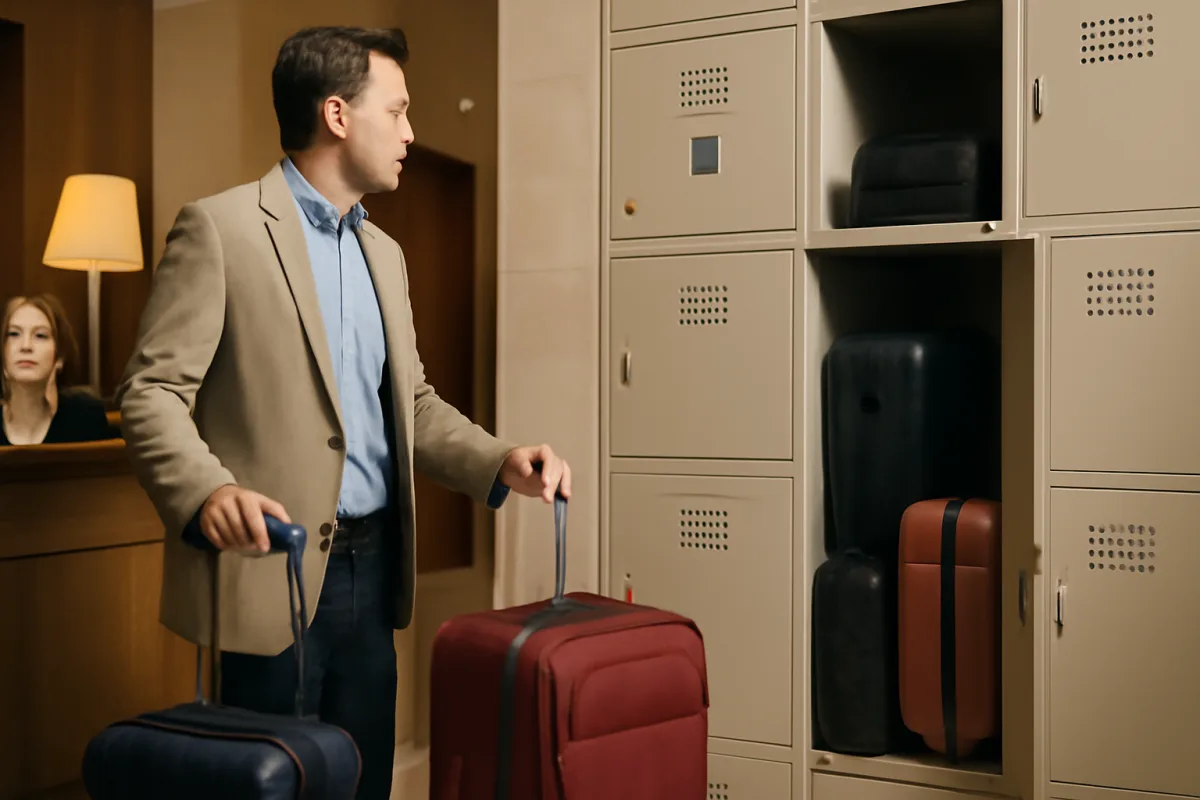 Hotel con deposito bagagli vicino alle stazioni: un servizio utile sottovalutato