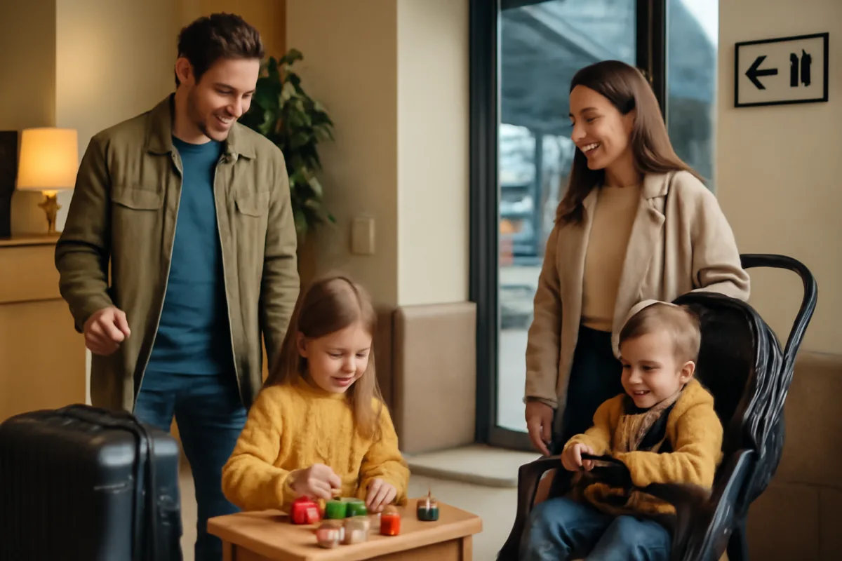 Soluzioni “family friendly” negli hotel vicino alle stazioni: praticità oltre la camera