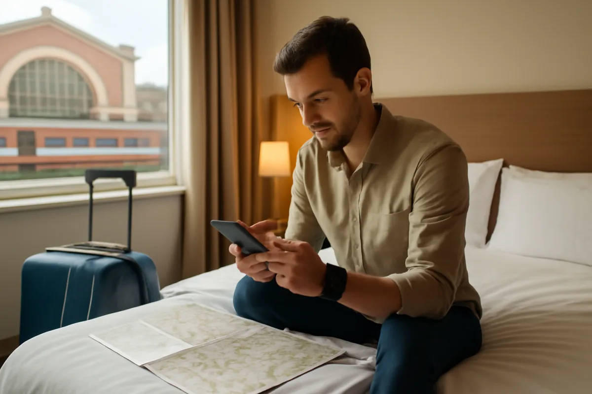 Prenotare un hotel vicino alla stazione per visite in giornata: vantaggi per viaggiatori mordi e fuggi
