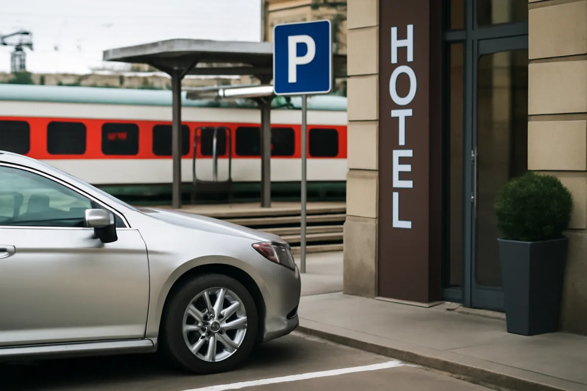 Dove trovare hotel con parcheggio vicino alla stazione? il vantaggio spesso sottovalutato dai viaggiatori
