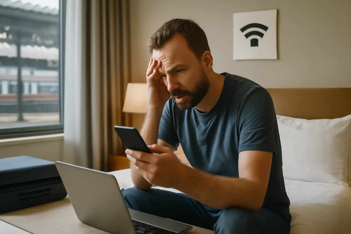 WIFI gratis negli hotel vicino alla stazione: funziona sempre? Test e recensioni