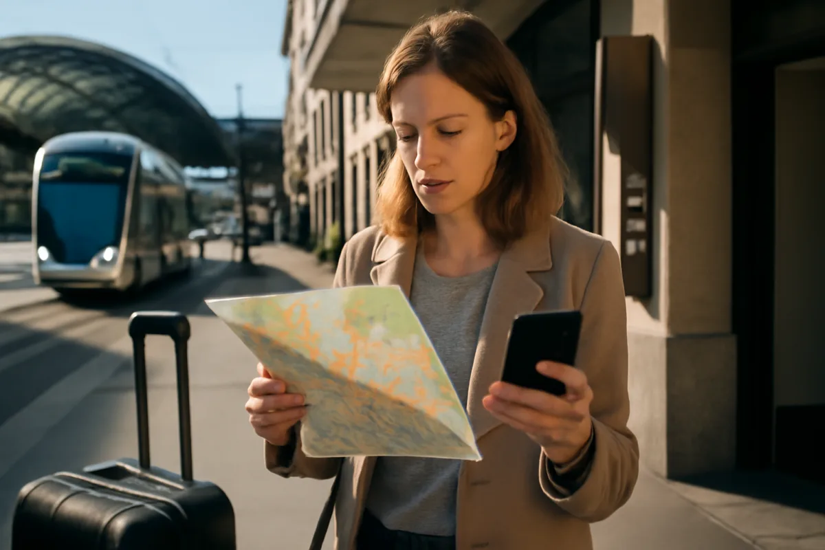 Qual è il modo migliore per raggiungere il centro partendo da un hotel in zona stazione? Itinerari rapidi anche a piedi